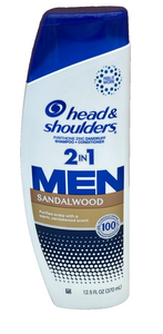 Head & Shoulders 2-in-1 Men Sandalwood Shampoo + Conditioner 12.5 oz.