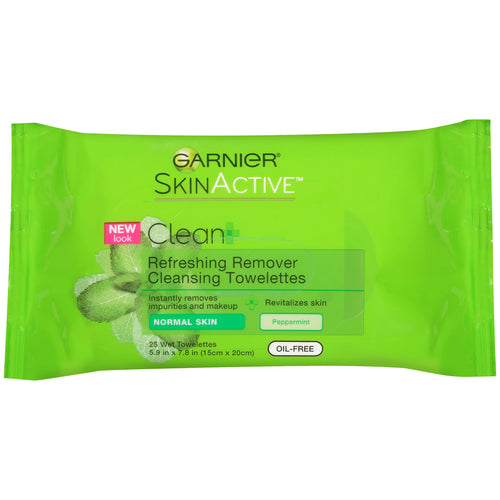 Garnier SkinActive Refreshing Remover Cleansing Towelettes 25 ct.