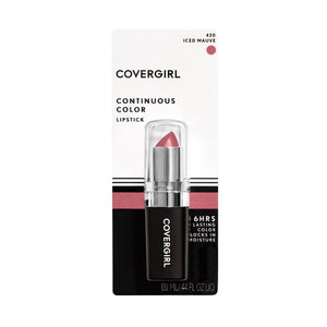 CoverGirl Continuous Color Lipstick 420 Iced Mauve