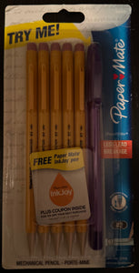 Papermate SharpWriter Mechanical Pencil 5 ct. + Free Pen