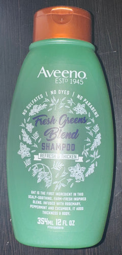 Aveeno Fresh Greens Blend Shampoo 12 oz.