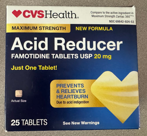CVS Health Acid Reducer as shown