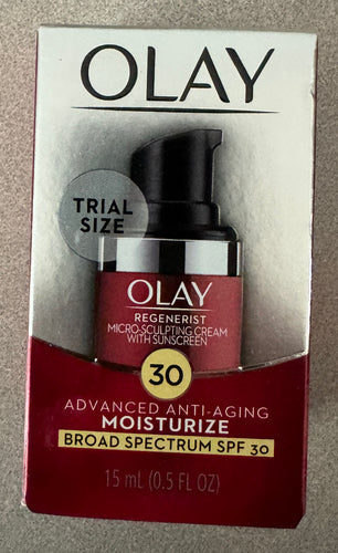 Olay Regenerist Trial Size Anti-Aging Moisturize SPF 30 0.5 oz.