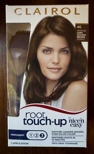 Clairol Root Touch Up 4G Hair Color Dark Golden Brown