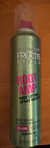 Garnier Fructis Root Amp Spray Mousse 5 oz.