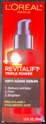 L'Oreal Revitalift Triple Power Anti-Aging Serum 1 oz.