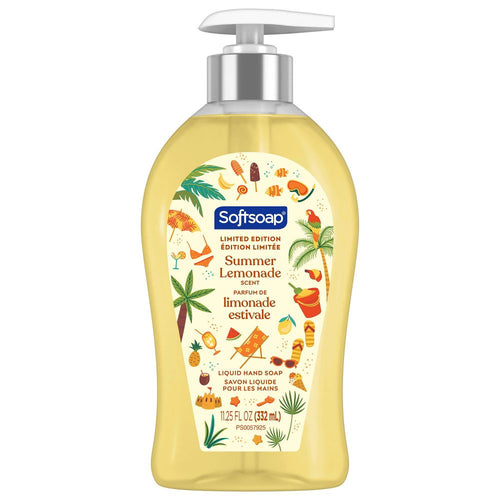 Softsoap Summer Seasonal Hand Soap Lemon 11.25 oz.