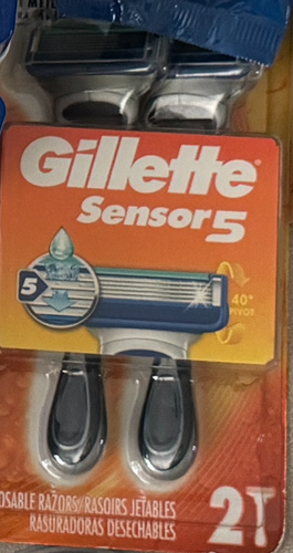 Gillette Sensor 5 Disposable Razor 2 ct.