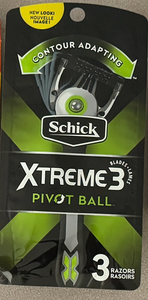 Schick Xtreme 3 Pivot Ball Disposable Razor 3 ct.