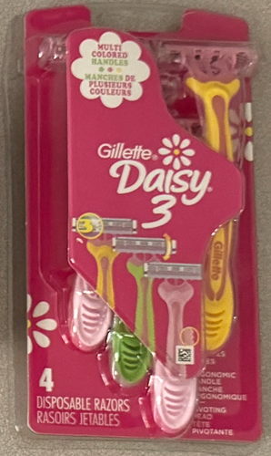 Gillette Daisy 3 Disposable Razor 4 ct.