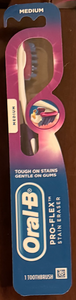 Oral-B ProFlex Stain Eraser Toothbrush Medium