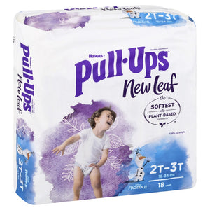 Pull-Ups New Leaf Girls' Disney Frozen Potty Training Pants Training  Underwear, 2T-3T, 18 Ct